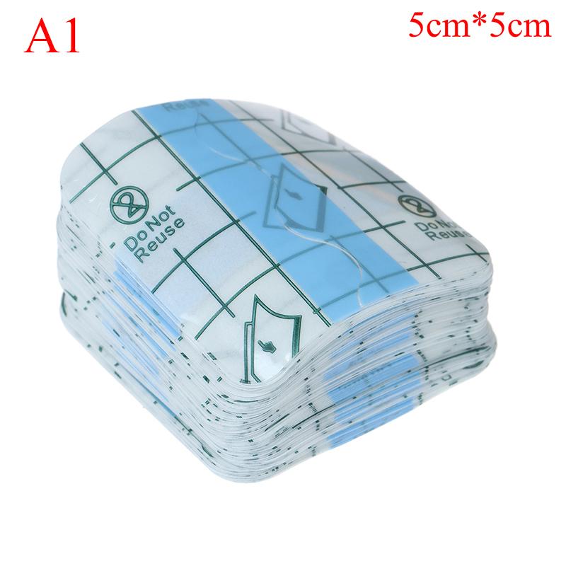 100/50 шт. прозрачная лента полиуретановая пленка клейкая штукатурка водонепроницаемая