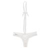 Женское Летнее Сексуальное Кружевное Треугольное Трусики-Бикини на Завязках с Бантом, Низкая Талия