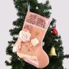 Large Capacity Christmas Stocking Exquisite Xmas Tree Ornament Gift Christmas Hanging Socks  Xmas