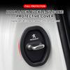 Для Peugeot 206 208 306 307 308 407 408 508 2008 3008 407 508 2008 5008 307 308 206 207 208 4 шт. Накладки на ограничители дверей автомобиля Защитные накладки на дверные замки