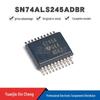 SN74ALS245ADBR Восьмиканальный трансивер шины, корпус SSOP-20, выходы с тремя состояниями, трафаретная печать G245A