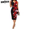 Women's Fashion Summer Spring Sleeveless O-Neck Casual Dresses