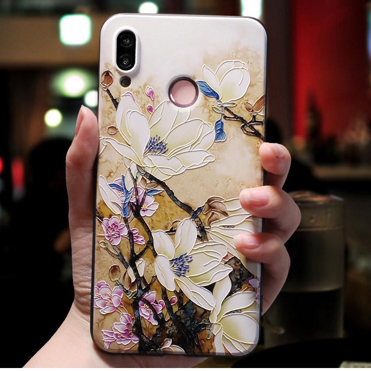 Чехол для ALCATEL 1S 2020 3D Рельефный Цветок Тиснение Чехол для Телефона Для Alcatel 1S 1B 1A 2020 Задняя Крышка для Alcatel 3X 1V 3L 3V 2019