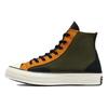 Chuck 70 1970s Trendy Comfortable and Versatile High-Top Canvas Shoes Unisex Military Green Black