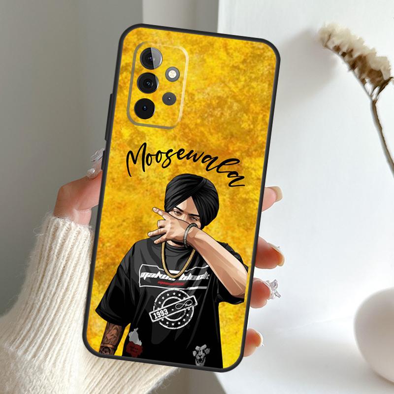 Sidhu Moosewala Case For Samsung Galaxy A13 A33 A53 A06 A17 A56 A36 A26 A16 A15 A35 A55 A34 A54 A52 A12 A32