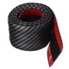 Mayitr 1pc 1 Meter 5cm 7cm 10cm Carbon Fiber Rubber Soft Bumper Strip DIY Door Sill Protector Edge Guard Car