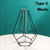 Nordic Styles Hydroponic Flower Vase Geometric Line Frame Iron Art Vase Glass Test Tube Metal Holder Home Decoration Craft Gift