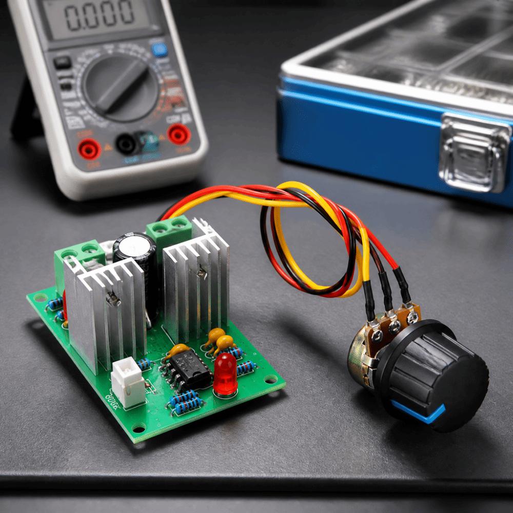 Pulse Width Modulation PWM Speed Controller 12V 24V 36V Motor Speed Regulator Industrial Equipment