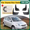 4 шт. автомобильные брызговики для Toyota Vitz Yaris Echo XP10 1999 ~ 2006, брызговики с защитой от брызг, передние и задние крылья