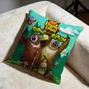 Boonie Bears Cushion Cover Soft Decorative Pillow Case Suitable for Bedroom Sofa Car Travel Use