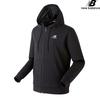 New Balance Half Club Nbmda21013 Bk Single Mesh Double Heavyweight New Foot Unisex Hoodie Zip Up