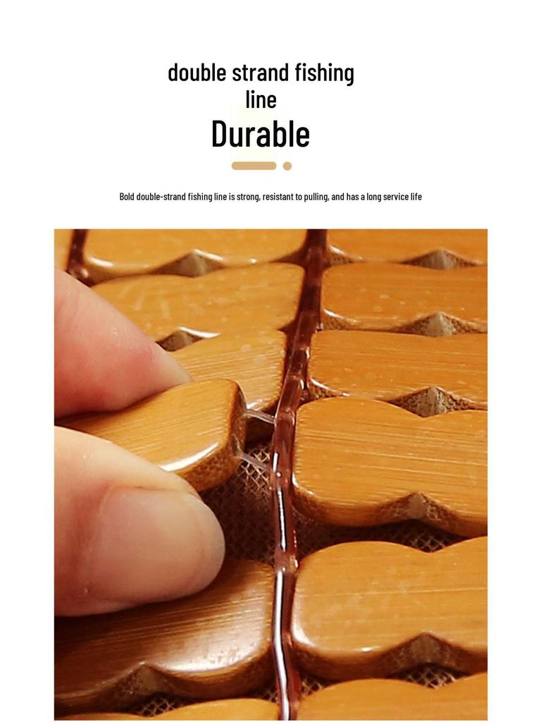 Летняя охлаждающая бамбуковая подушка для сиденья - Дышащая ледяная подкладка для офисного кресла или автомобиля