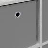 Sideboard with Drawers Concrete Grey 49.5 x 22 x 47 cm