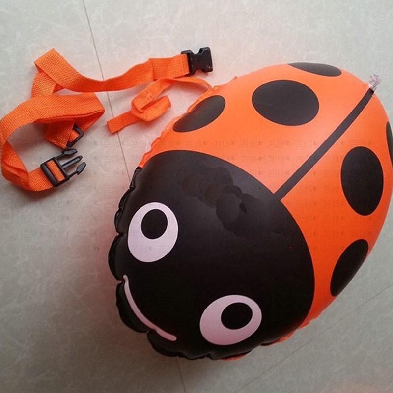 Outdoor Double Safety Lifesaving Swimming Bag Adult Children Float Equipment Ladybird Style