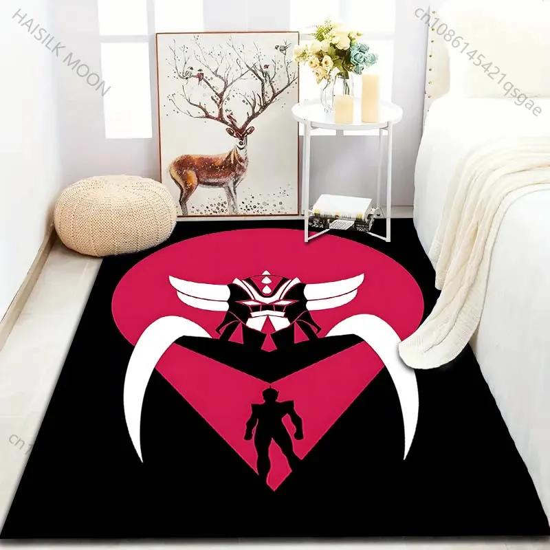 Японское аниме Грендизер для ковра в гостиную Роскошное украшение дома Нескользящие коврики для спальни Ковры для большой площади Моющиеся ковры