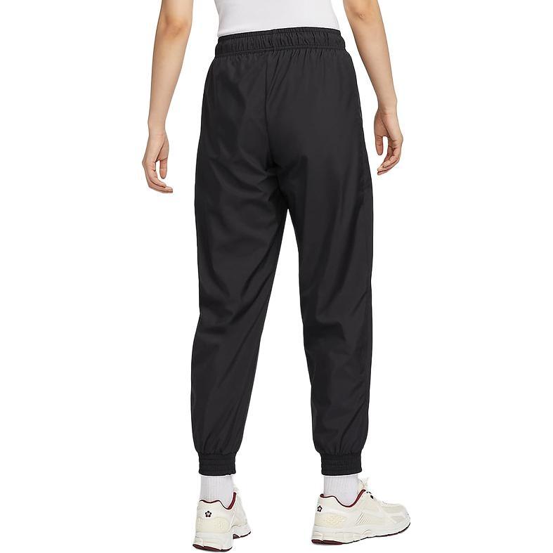Nike Nsw Otg Uv Essntl Wvn Mr Jg Вязаные спортивные штаны Женские Черные FV7661-010