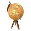 Decorative World Map Globe Ornament With Wooden Tripod Stand/Educational