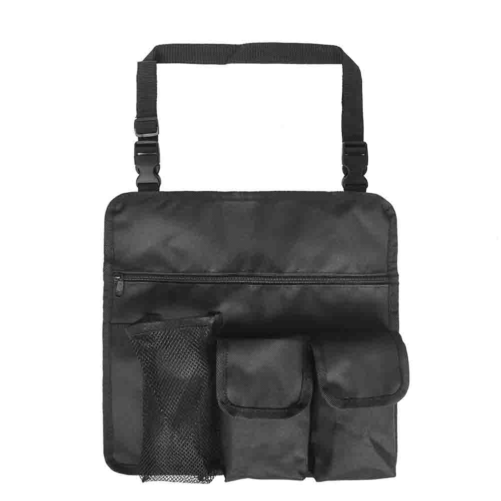 Уличная водонепроницаемая сумка для пляжного кресла из ткани Оксфорд 600D, сумки-мессенджеры для хранения напитков и еды, черная