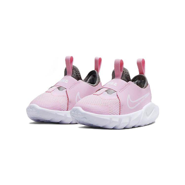Nike Flex Runner 2 TD Pink Foam Baby Sneakers Flat-Pewter Photo-Blue White DJ6039-600