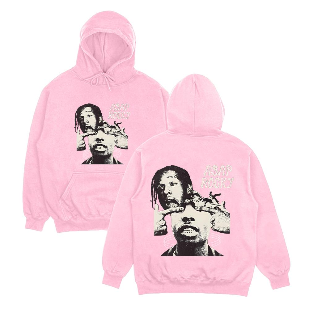 Худи A$AP Rocky Рэп Музыка Свитшоты ASAP Rocky Наконец-то Альбом Asap Уличная одежда Y2K Apper Ретро Унисекс Одежда