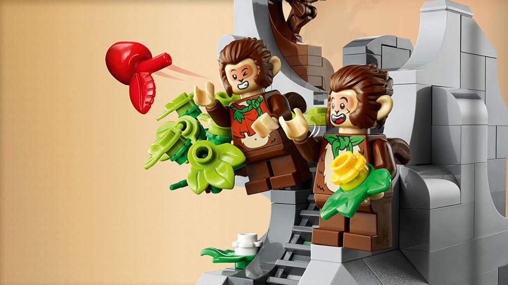 LEGO Monkey Kid Legend of the Monkey King 80024 Игрушка Блок Настоящее Фэнтези Мальчики Девочки 10+