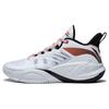 New LiNing Storm 2023 Anti Slip Wear Resistant Low Top Basketball Shoes Men's White ABFT021-2