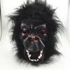 Маска животного на Хэллоуин, костюм для выступления шимпанзе, головной убор для взрослой гориллы