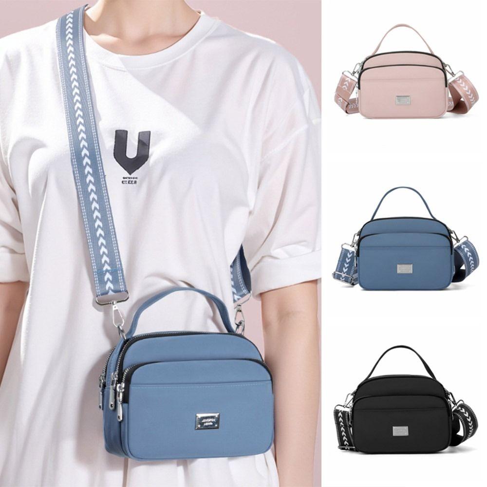 Многокарманная сумка через плечо Высококачественная женская сумочка Модная сумка кросс-боди Женская