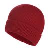 Women's Warm And Cold-resistant Knitted Pullover Hat Fall And Winter Street Melon Fured Wool Hat