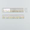 Multifunction 15cm Straight Ruler Double-duty DIY Drawing Tools Creative Flower Bookmark  School