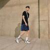 Nike Sportswear T Shirts Men's Black Crew Neck Moderate