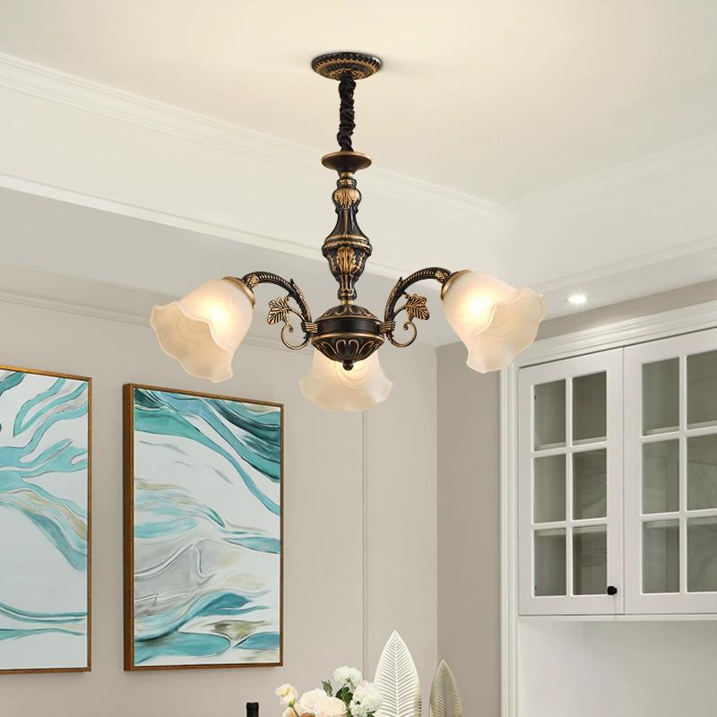 Простой подвесной светильник в стиле ретро для гостиной, спальни, столовой