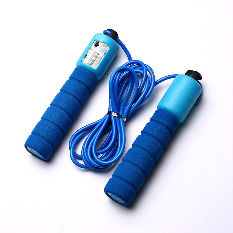Jump Ropes with Counter Sports Fitness Adjustable Fast Speed Counting Skip Rope Skipping Wire