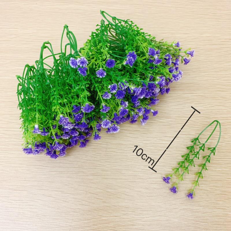 Handmade Gypsophila Fake Flowers and Grass Bouquets for Decoration