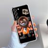 Милый чехол с прозрачным ремешком на руку в виде астронавта для Samsung Galaxy S22 S20 FE S21 S10 S9 Plus Note 20 Ultra 10 Lite