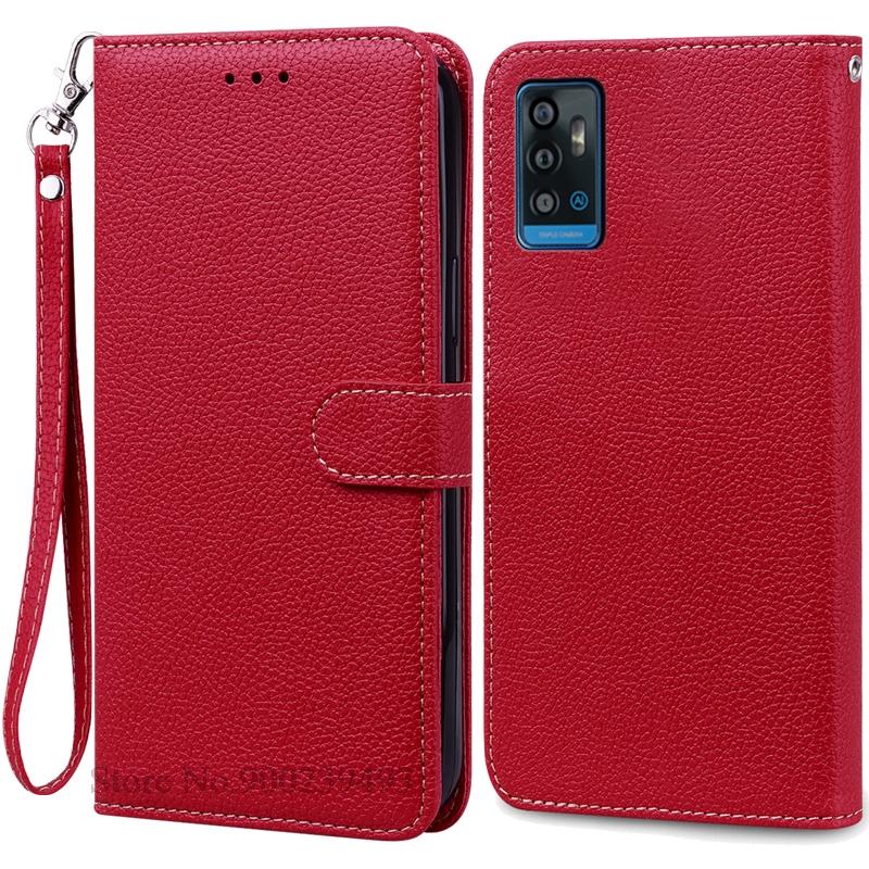 Чехол для ZTE Blade A71, мягкий силиконовый кожаный чехол-кошелек, чехол для ZTE Blade A71, мягкая задняя крышка, чехол Fundas Shell