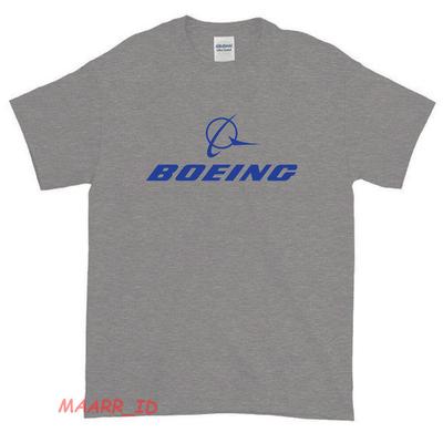 Новая футболка с логотипом самолета Boeing, американская, смешная, размер S-XXL, унисекс