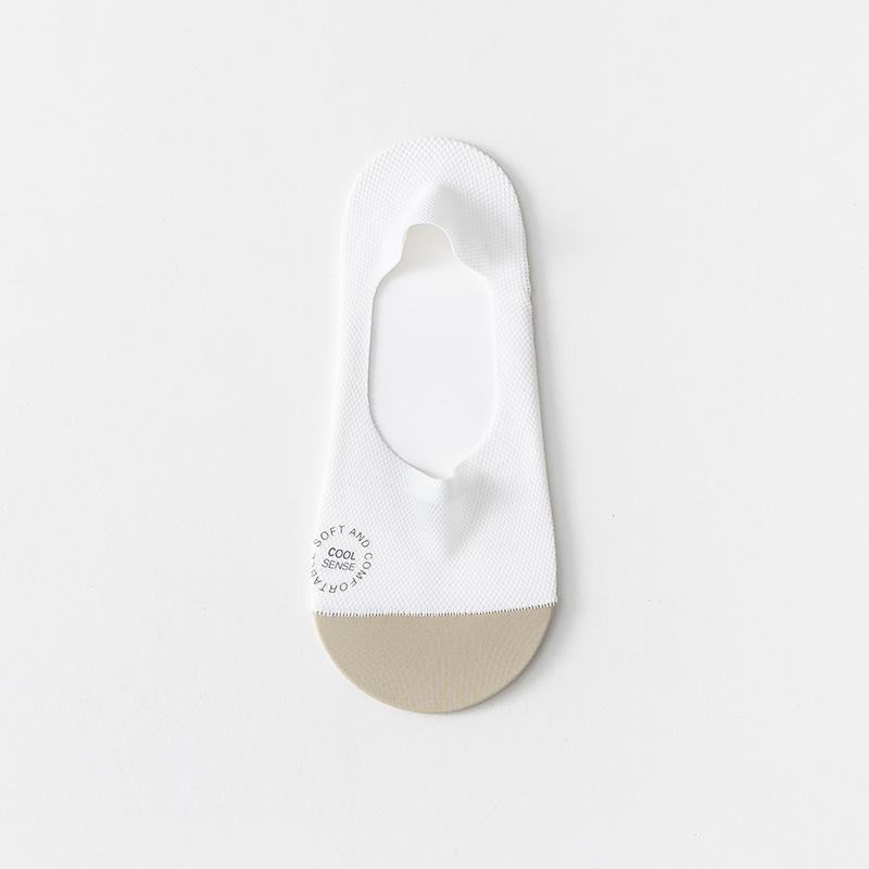 Женские летние ультратонкие хлопковые носки с ледяным экраном для глаз, дышащие, с невидимой пяткой