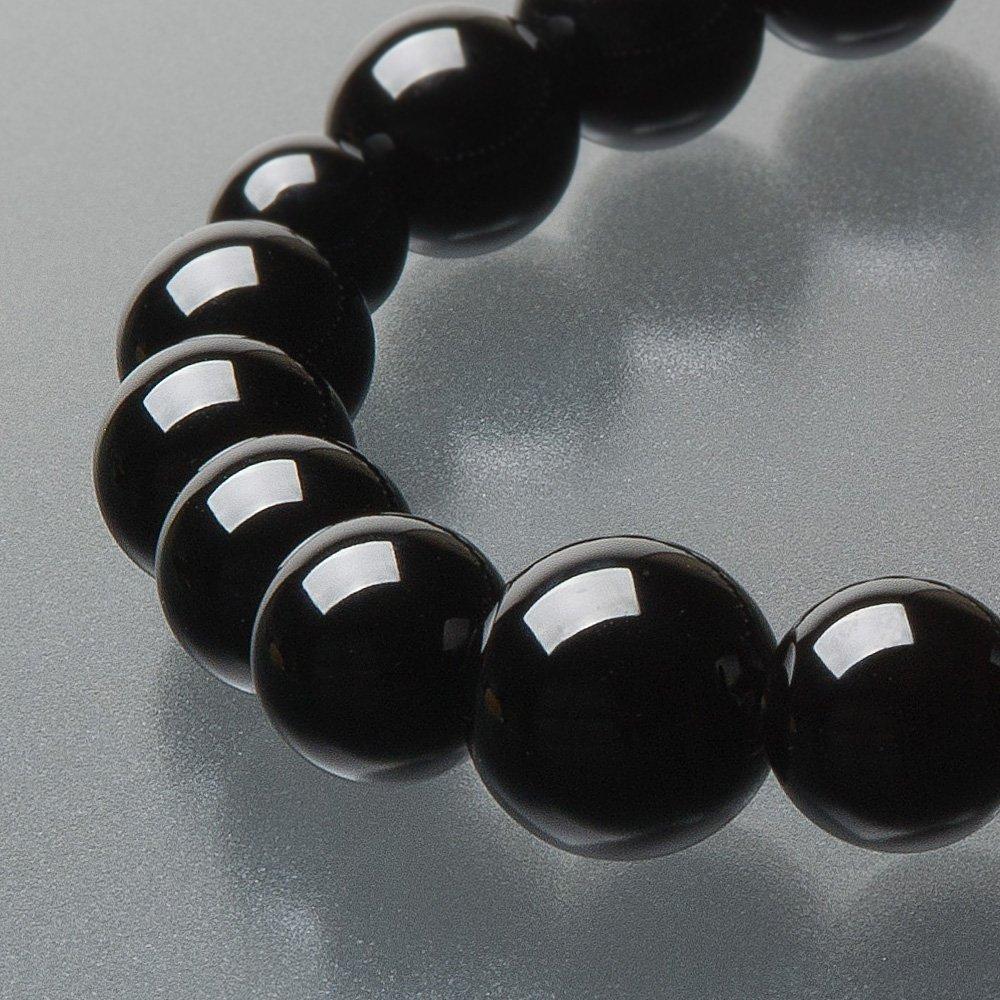 Магазин буддийского алтаря Takita Shoten специально подобранные четки для браслета из натурального камня оникс 10 мм бусины внутренняя окружность приблизительно молитва