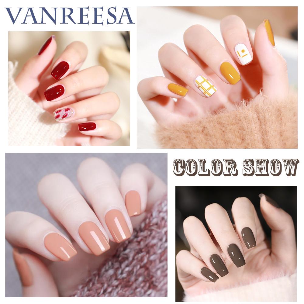 VANREESA Маникюрный набор для наращивания ногтей Полигель для наращивания с набором гель-лаков для ногтей УФ-светодиодная лампа Фреза для ногтей Набор для дизайна накладных ногтей