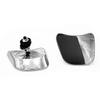 Aluminum Alloy Rear View Mirror For Off-road Riding Round Mirror Design Reinforced Frame PP Plastic Components
