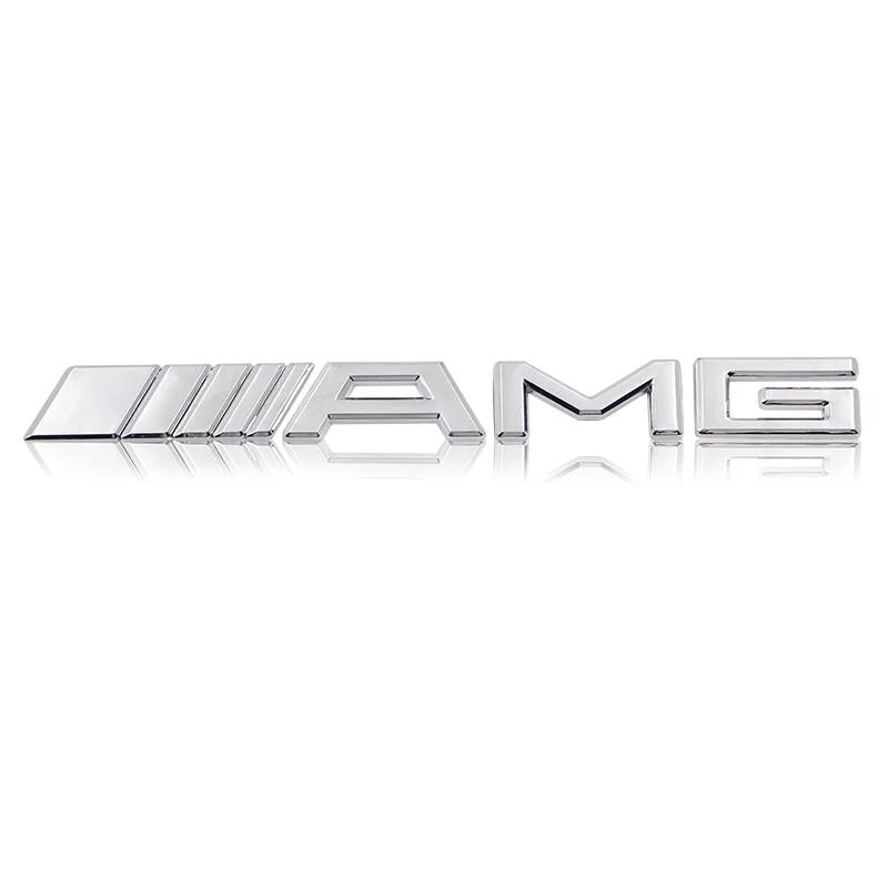 3D ABS Small Car Console Fob Sticker Logo AMG Emblem Badge for Mercedes Benz AMG Interior A B C E S GLA CLA GLC GLE Accessories