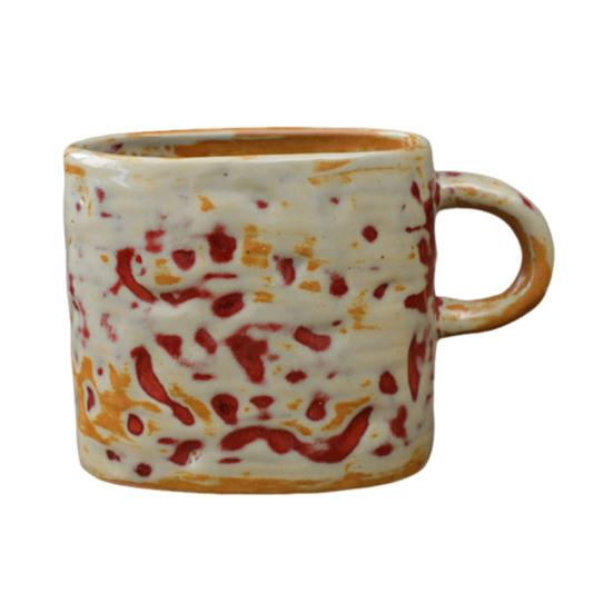 Кружка керамическая Yousheng 350 мл для чая и кофе, винтажная офисная кружка с спиральной пеньковой веревкой, чашка для воды, украшение для дома, подарок ручной работы