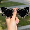 2026 Cute Kids Sunglasses Heart Shape Candy Sprinkle UV Blocking Eyewear For Toddlers Girls Children Sun Glasses KJ232