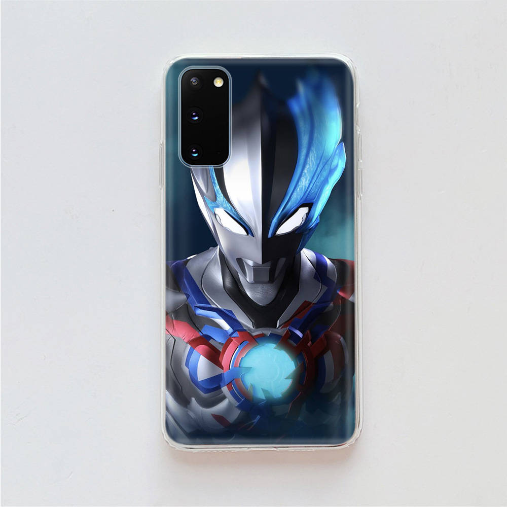 AD91 Ultraman прозрачный чехол для Samsung A04 A14 A23 A34 A54 M23 M33 M52 M53 Realme 10 9 C30S C35 C55 VIVO Y02 Y21 Y33S Y51 X80 V25 чехол