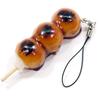 Так вкусно, что можно съесть! Брелок-образец еды Mitarashi Dango Подарок 110OS [Кокосовые Аксессуары] "Посмотри на это!"""" - Милый, Забавный, Сувенир, """
