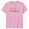 Cute Pumpkin Trio TShirt Halloween Autumn Gift For Him And Her