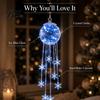 Reusable Festive Ornaments LED Hanging Christmas Ornament, Icy Glow Sparkling Snowflake Cascade Decoration, DIY Craft Supplies Winter Lighted