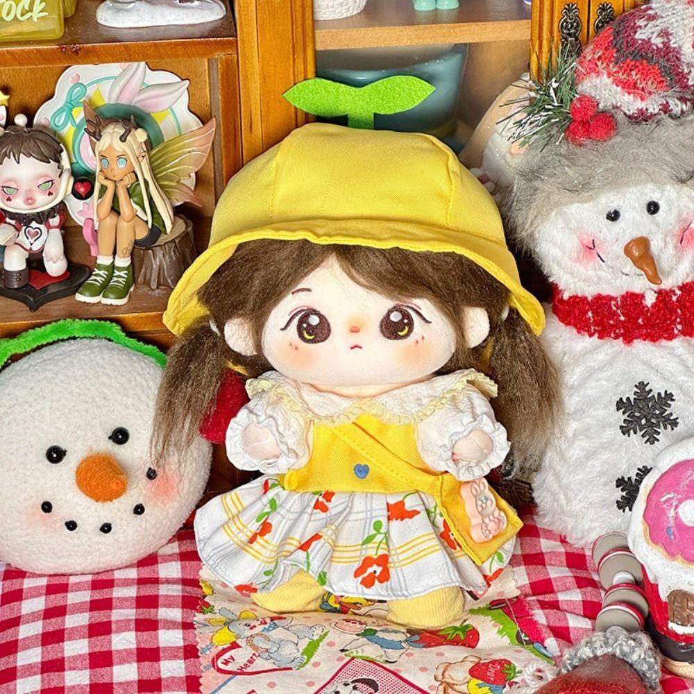 Pretty 20cm Cotton Doll Clothes Cute Girls Brithday Gift Trendy Hoodie (Only Clothes)