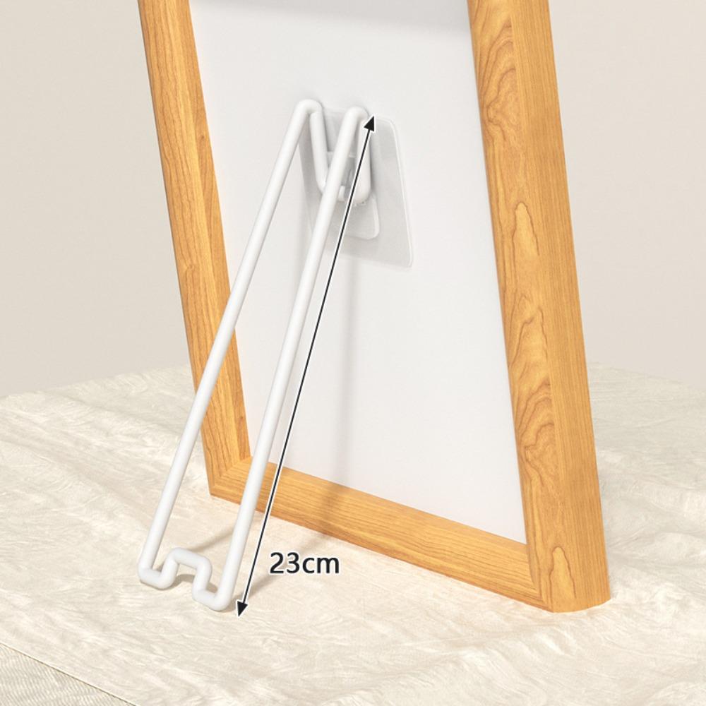 2pcs Back Support Picture Frame Back Bracket Metal Easel Back Support Photo Frame Stand